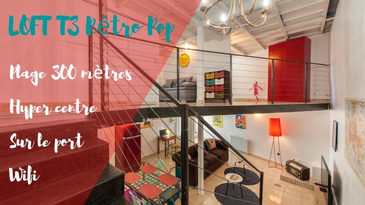 Le Loft Retro Pop : Centre/port/plage Apartment
